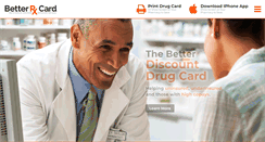 Desktop Screenshot of betterrxcard.com